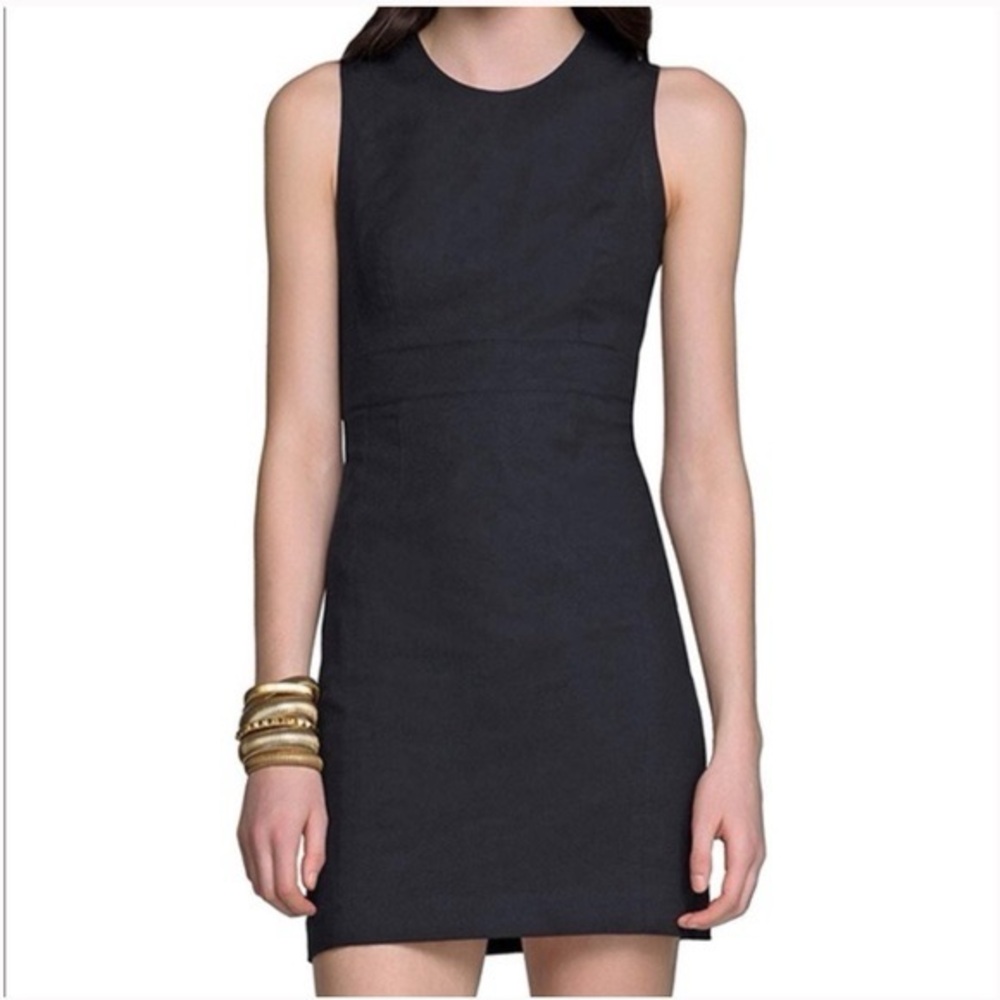 Theory Taline Wool Sheath Cocktail Dress